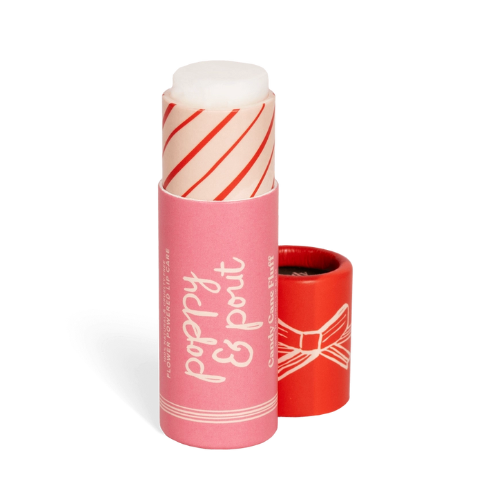 Candy Cane Fluff Natural Lip Balm