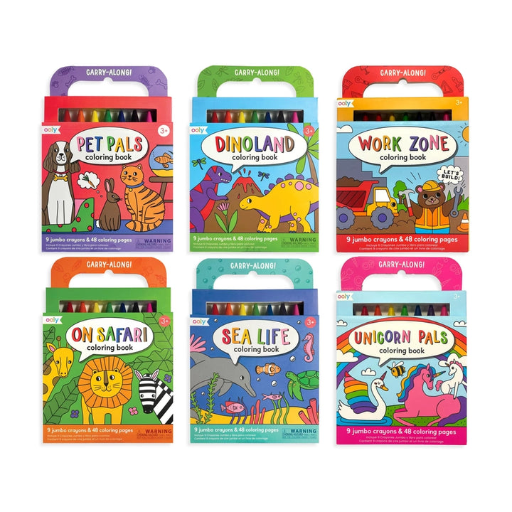 Carry Along Crayon & Coloring Book Kit