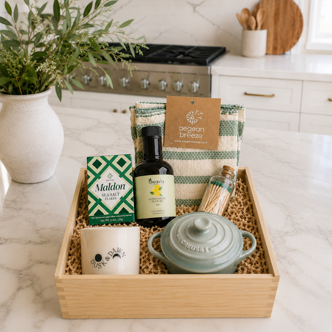 Coastal Kitchen Gift Crate