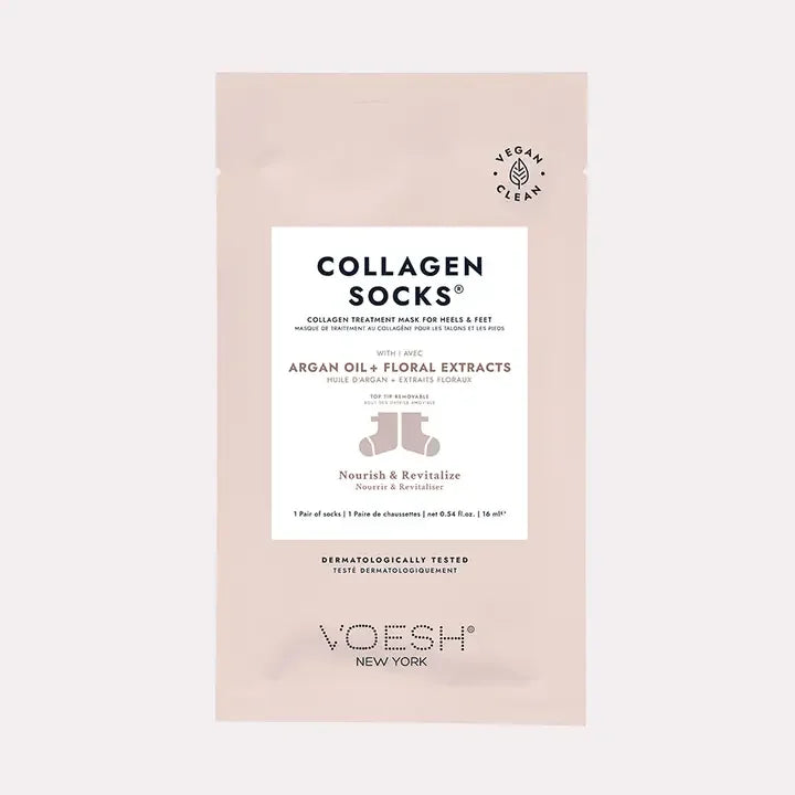 Collagen Socks with Argan Oil + Floral Extracts