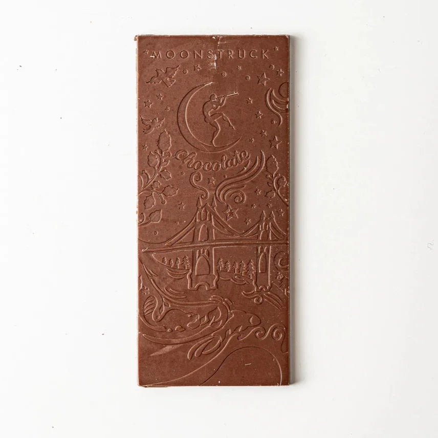 Crunchy Milk Salted Toffee Chocolate Bar