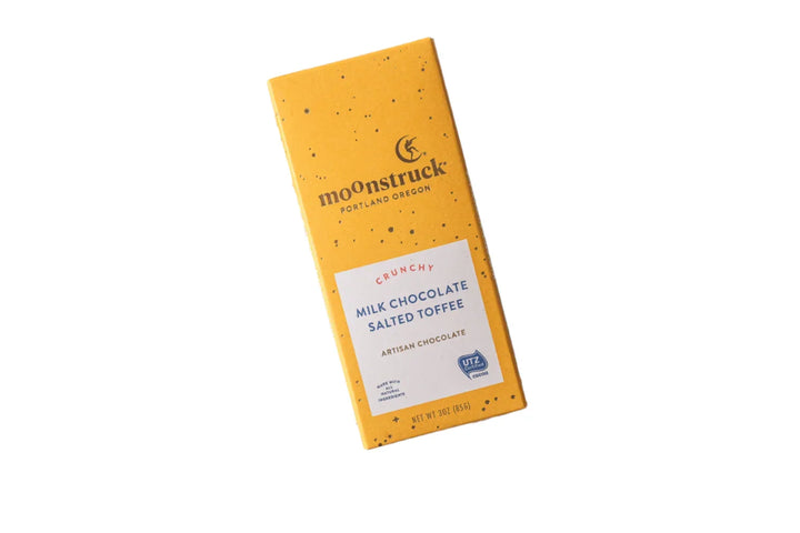 Crunchy Milk Salted Toffee Chocolate Bar