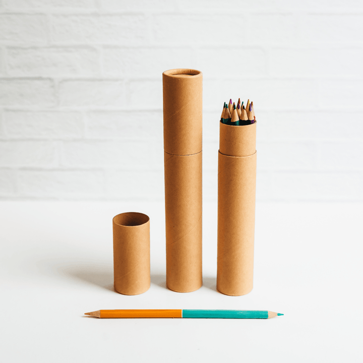 Double-Ended Colored Pencils Tube