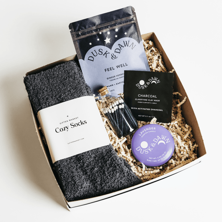 Calm & Cozy Gift Box - Lavender