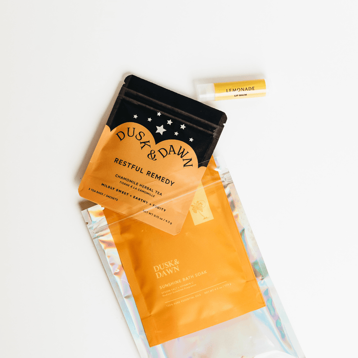 Dusk & Dawn Wellness Pouch - Lemon