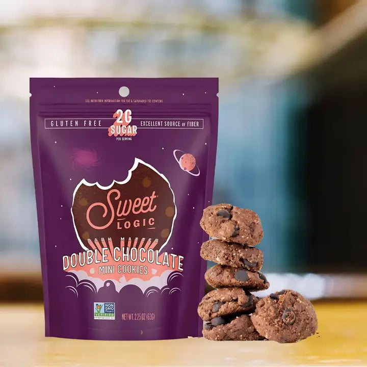 Double Chocolate Mini-Cookies