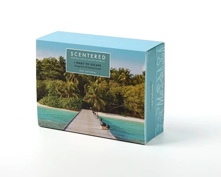 Escape Aromatherapy Balm & Candle Gift Set