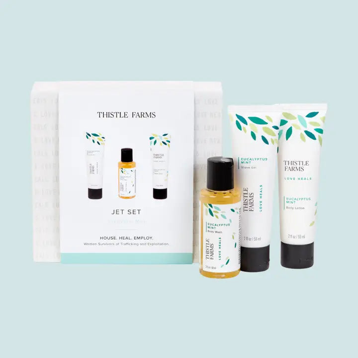 Eucalyptus Mint Jet Set Travel Kit