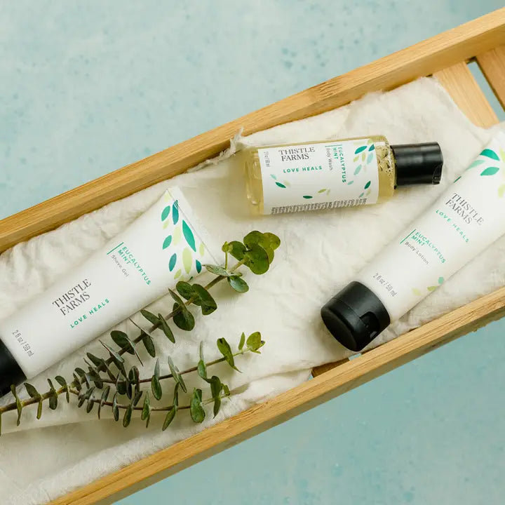 Eucalyptus Mint Jet Set Travel Kit