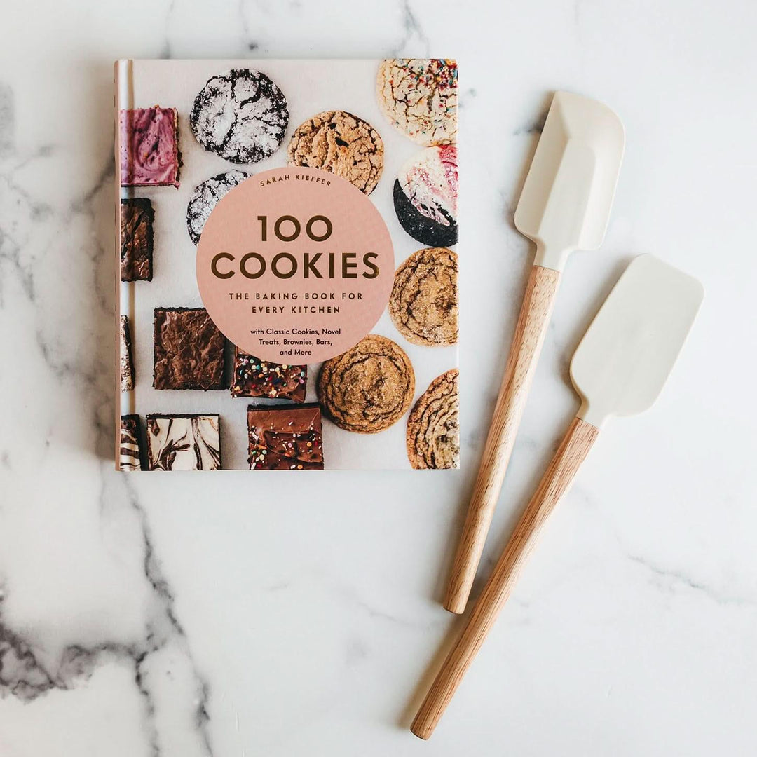 Set of 2 Silicone Spatulas - Ivory