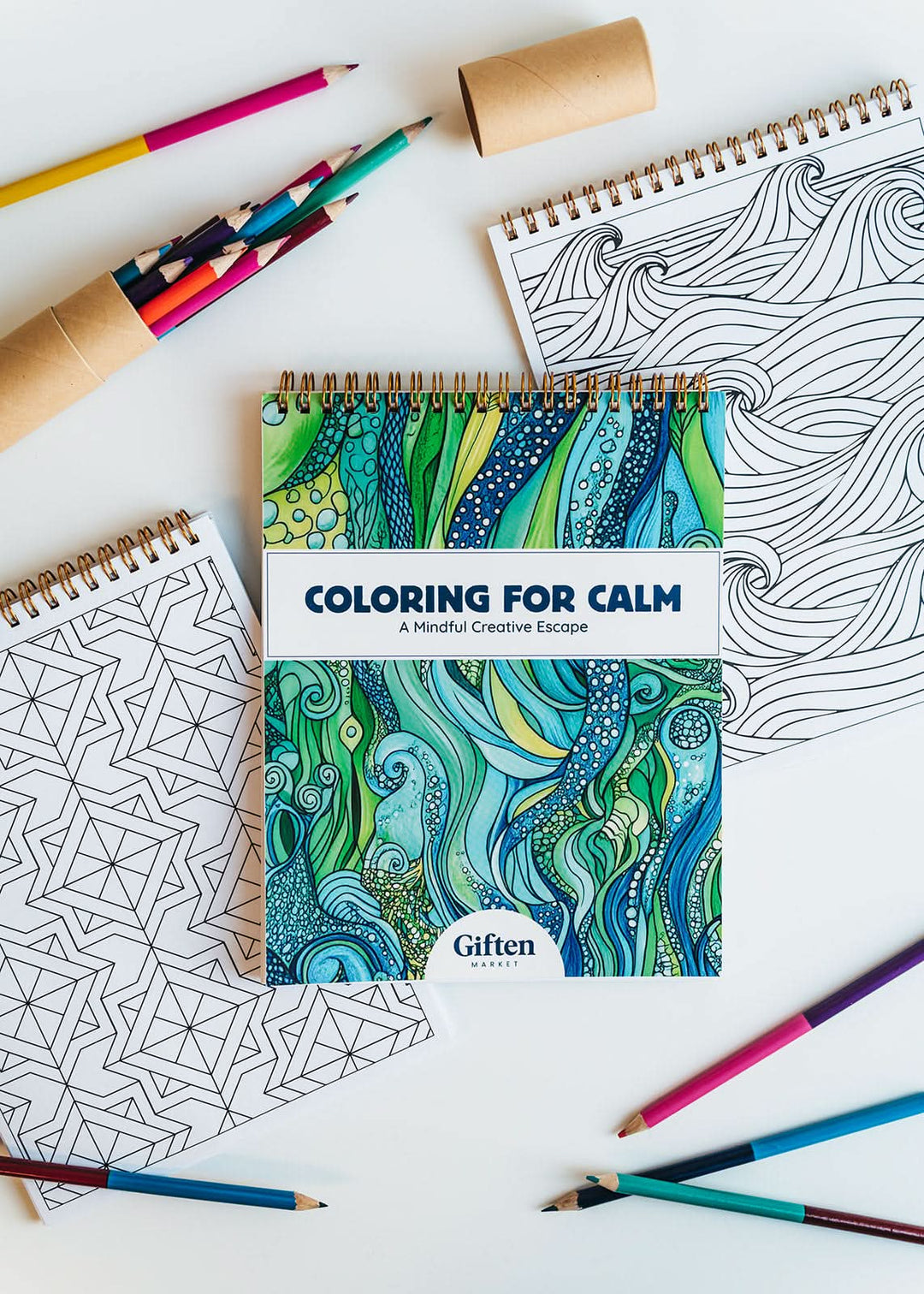 The Coloring For Calm Book