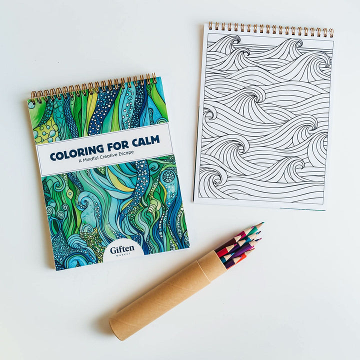 The Coloring For Calm Book
