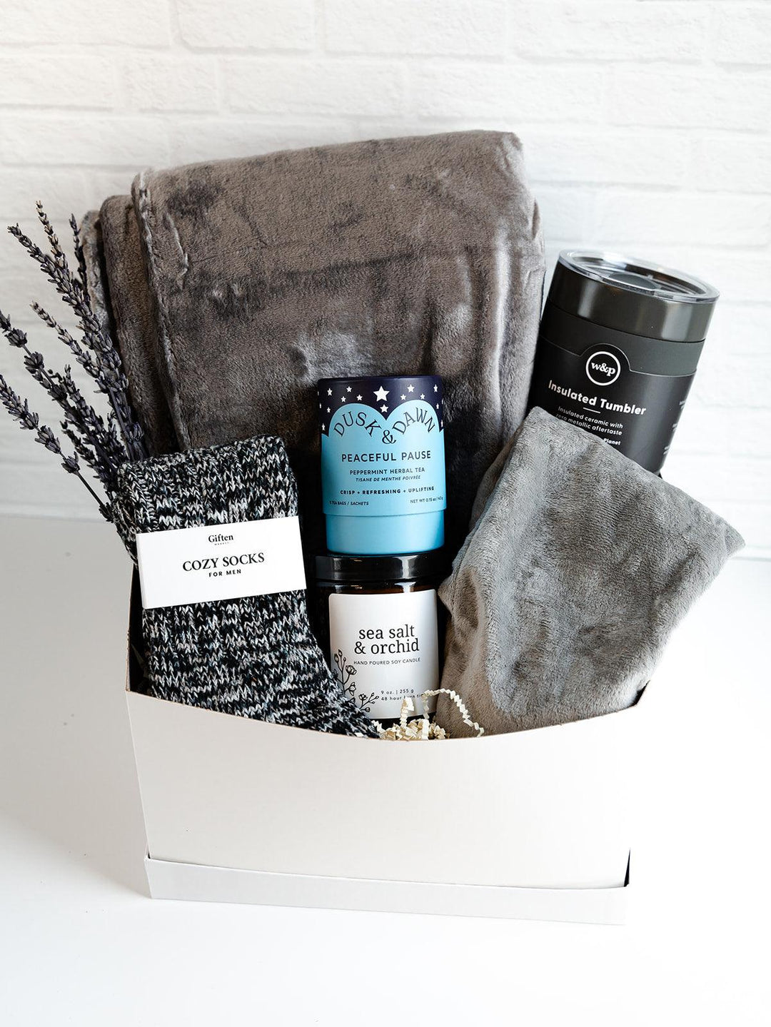 Comfort & Care Gift Box - Light Gray