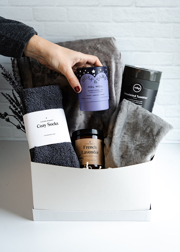 Comfort & Care Gift Box - Light Gray