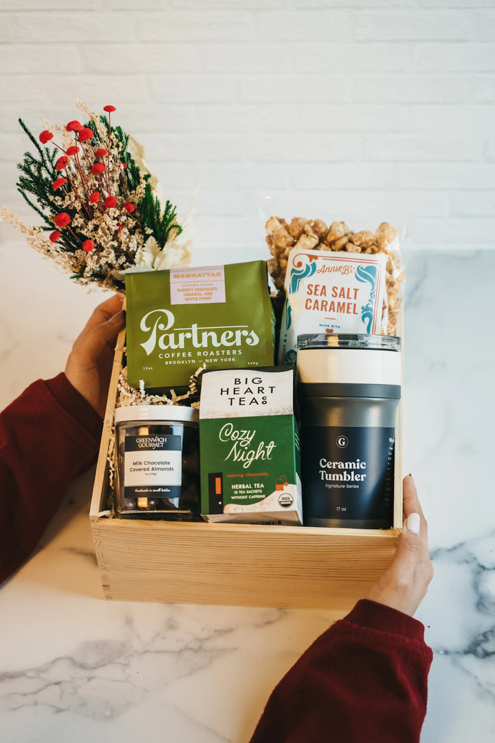 Luxury Coffee Break Crate - Festive