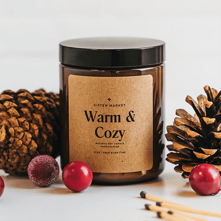 Warm & Cozy Soy Candle