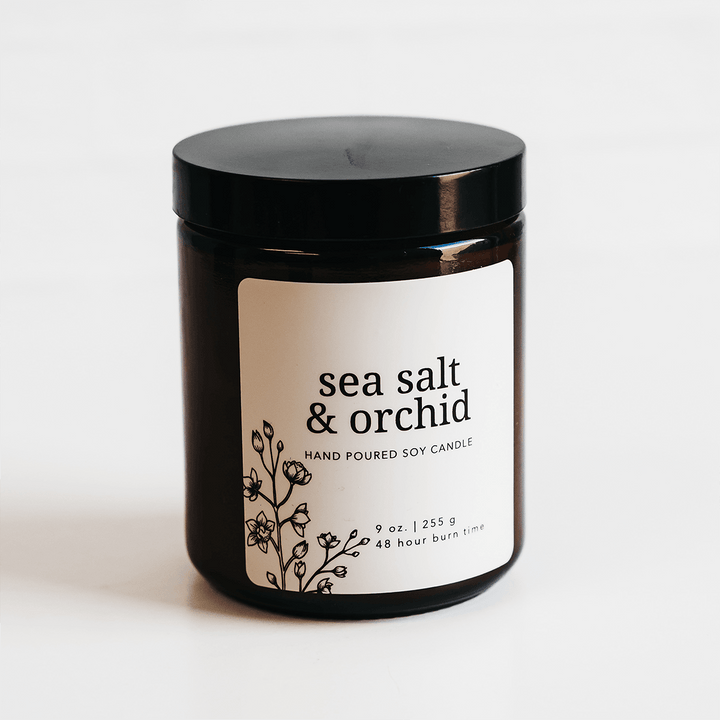 Sea Salt & Orchid Soy Candle