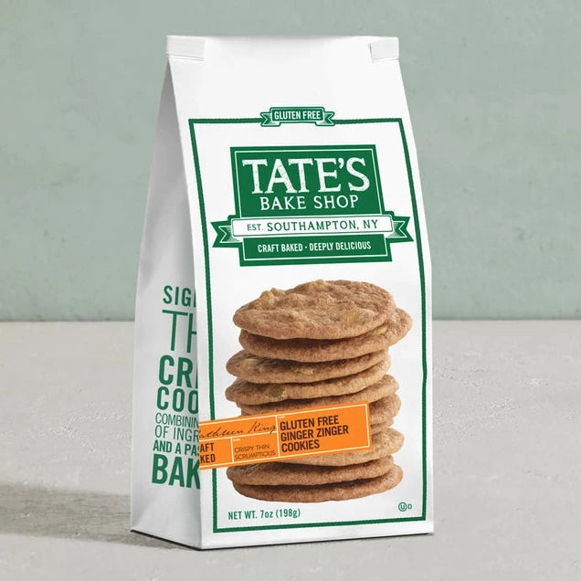 Tate's Bake Shop Gluten Free Ginger Zinger Cookies