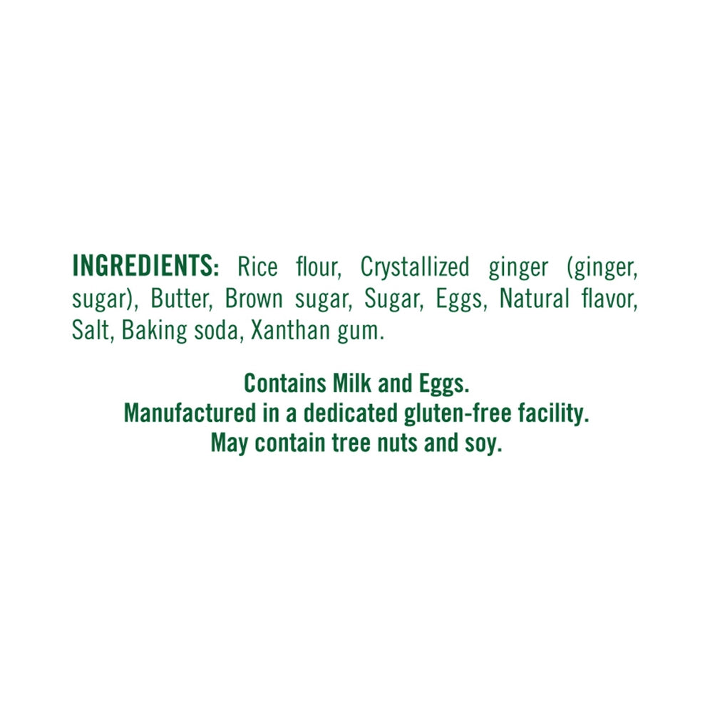 Tate's Bake Shop Gluten Free Ginger Zinger Cookies