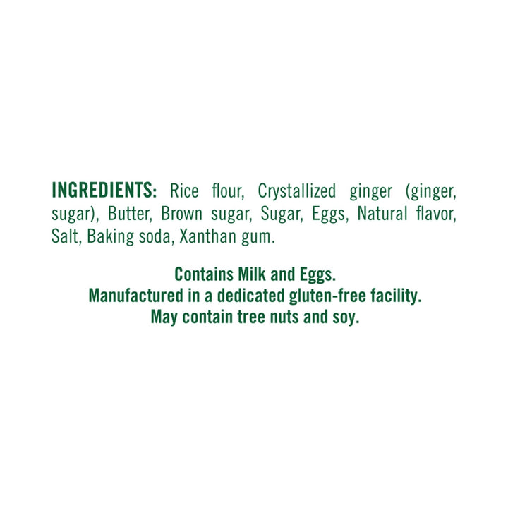 Tate's Bake Shop Gluten Free Ginger Zinger Cookies