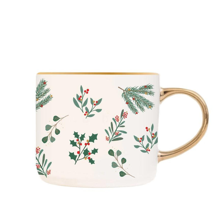 Holiday Greenery Mug