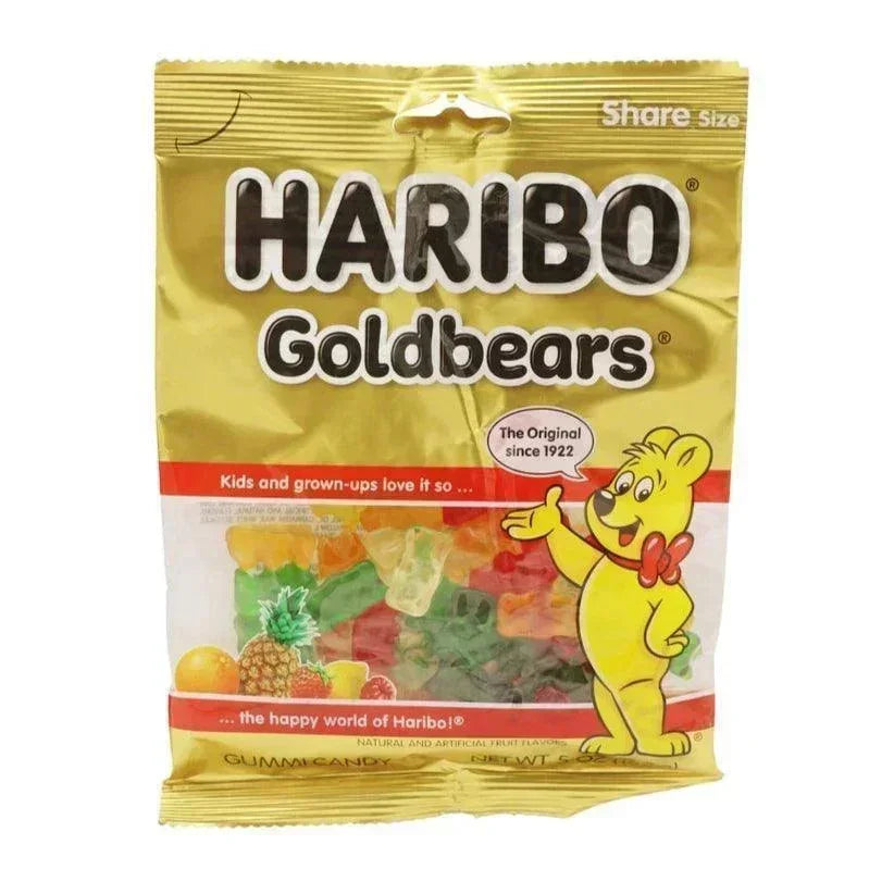 Haribo Gold Bears- Gummy Bears - Haribo Sweets - Snack Gift Basket ...