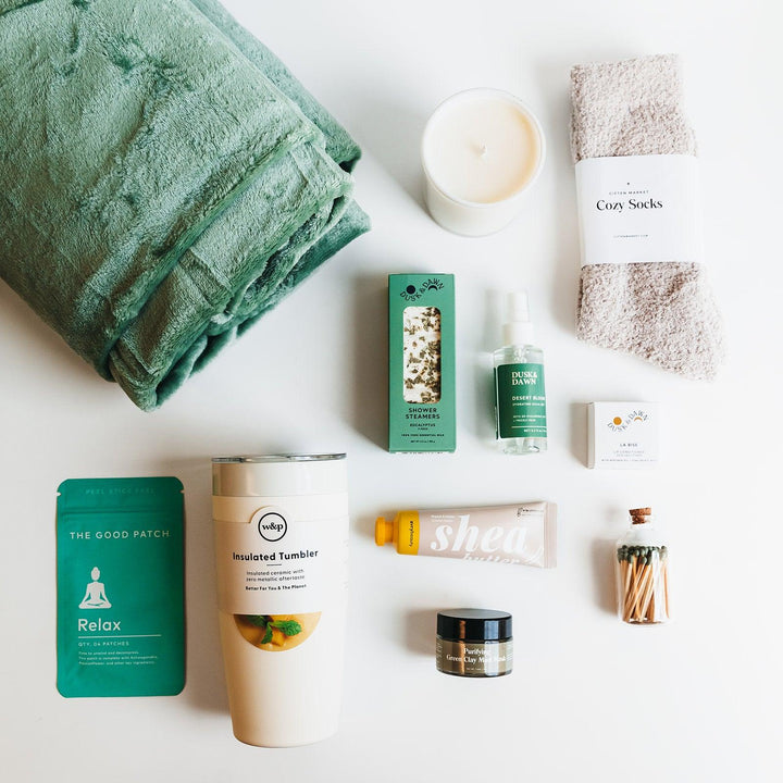 Comfort & Care Gift Box - Sage Green