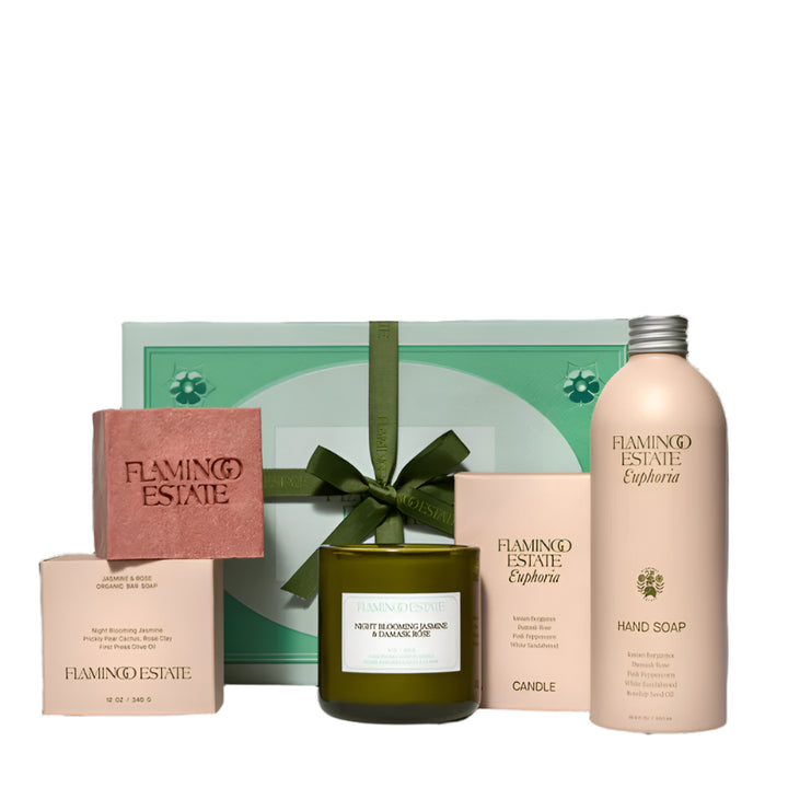 Jasmine & Rose Bath Set