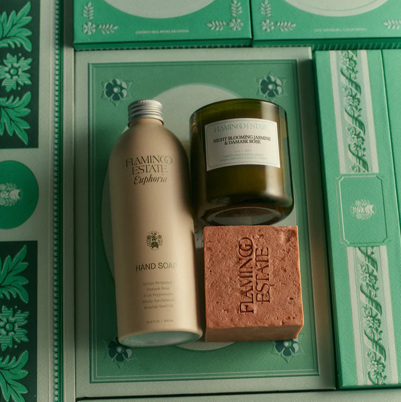 Jasmine & Rose Bath Set