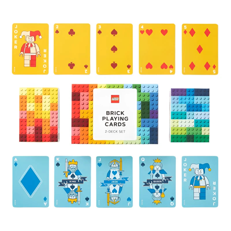 LEGO Brick Playing Cards