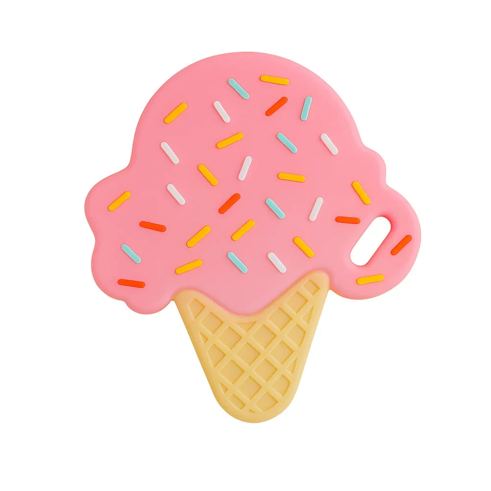 Ice Cream Cone Silicone Teether