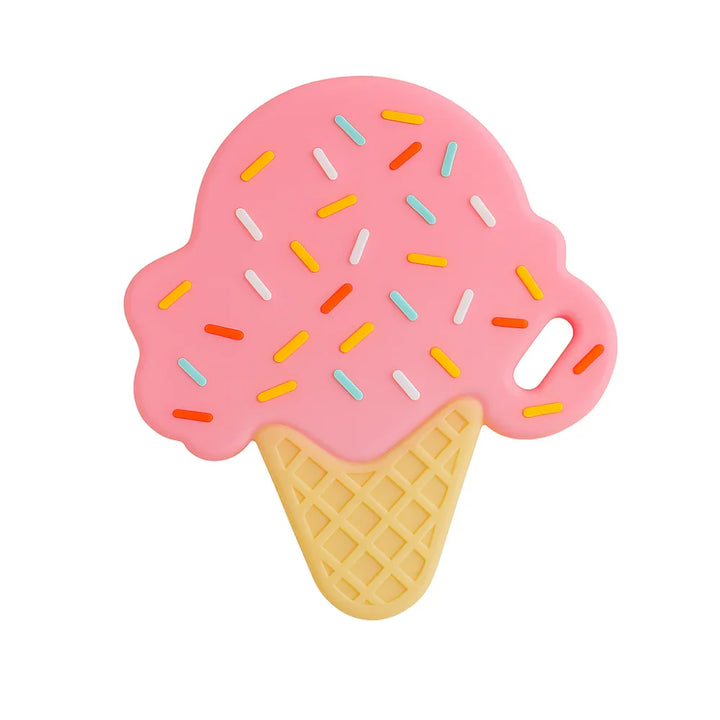 Ice Cream Cone Silicone Teether
