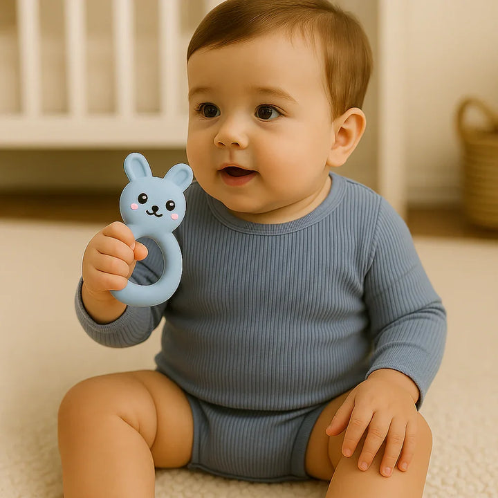 Bunny Silicone Baby Teether