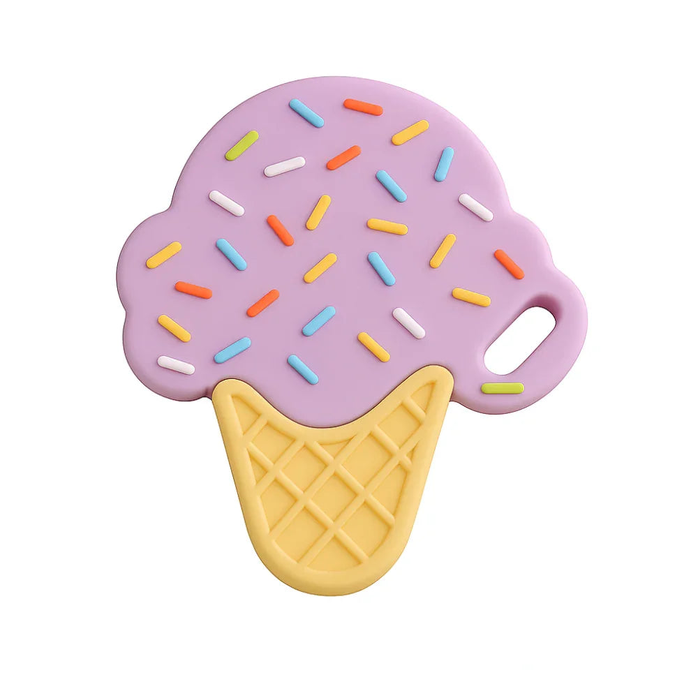 Ice Cream Cone Silicone Teether