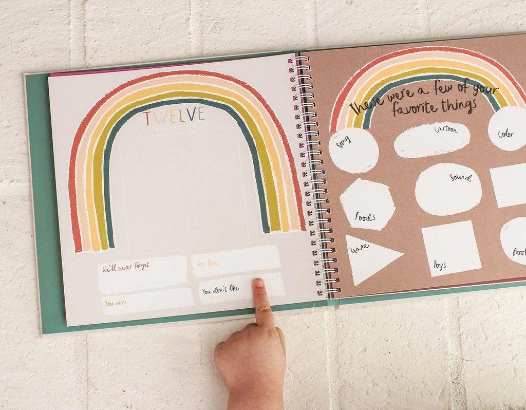 Little Rainbow Memory Book