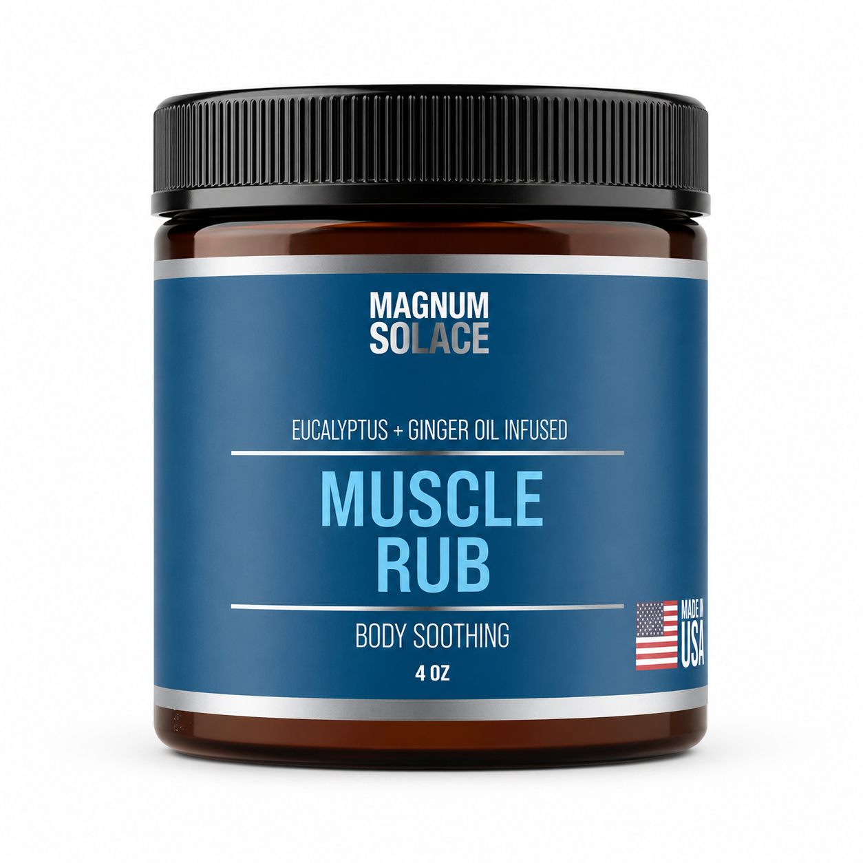 Eucalyptus + Ginger Oil Natural Muscle Rub