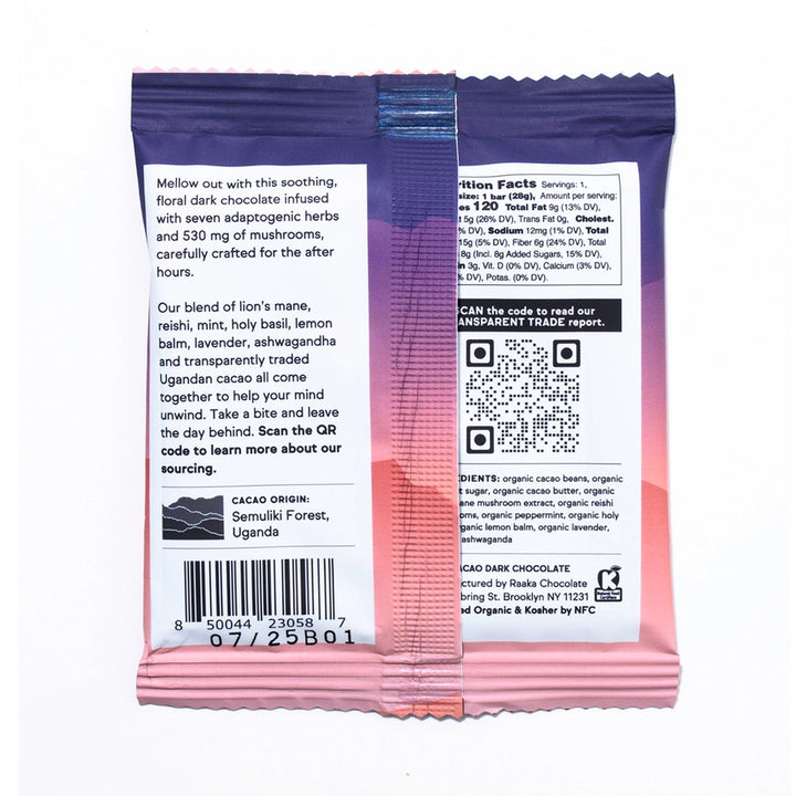 Mellow Moon Functional Dark Chocolate Bar