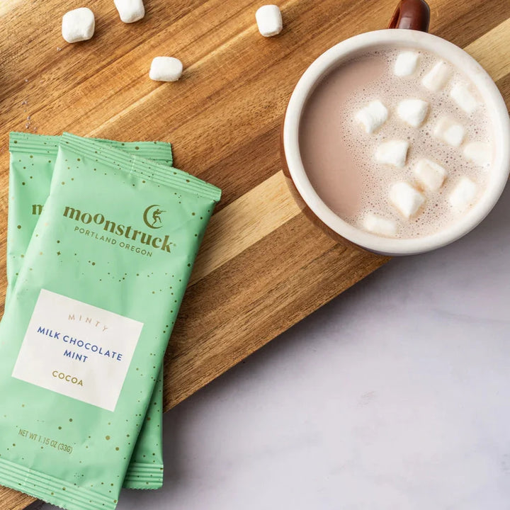 Minty Milk Chocolate Hot Cocoa | Single Serve Pouch