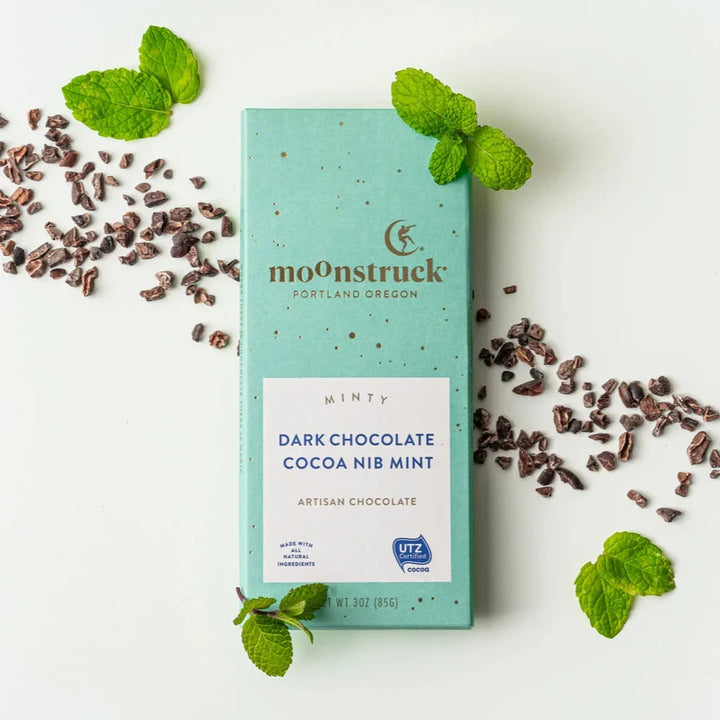 Minty Dark Chocolate Bar