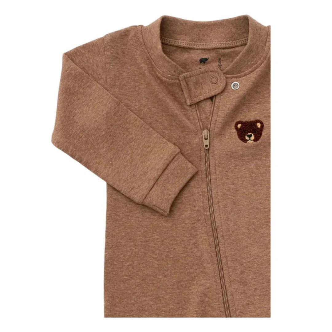 Teddy Bear Organic Cotton Baby Pajamas
