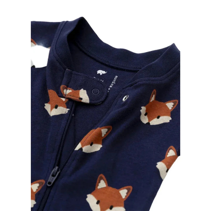 Fox Friends Organic Cotton Baby Pajamas