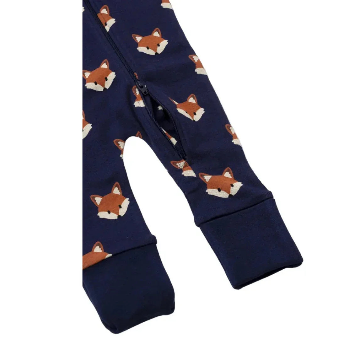 Fox Friends Organic Cotton Baby Pajamas