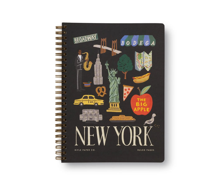 New York Spiral Notebook