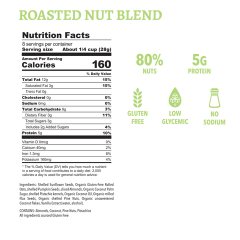 Roasted Nut Blend Granola