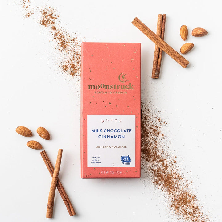 Nutty Milk Cinnamon Chocolate Bar