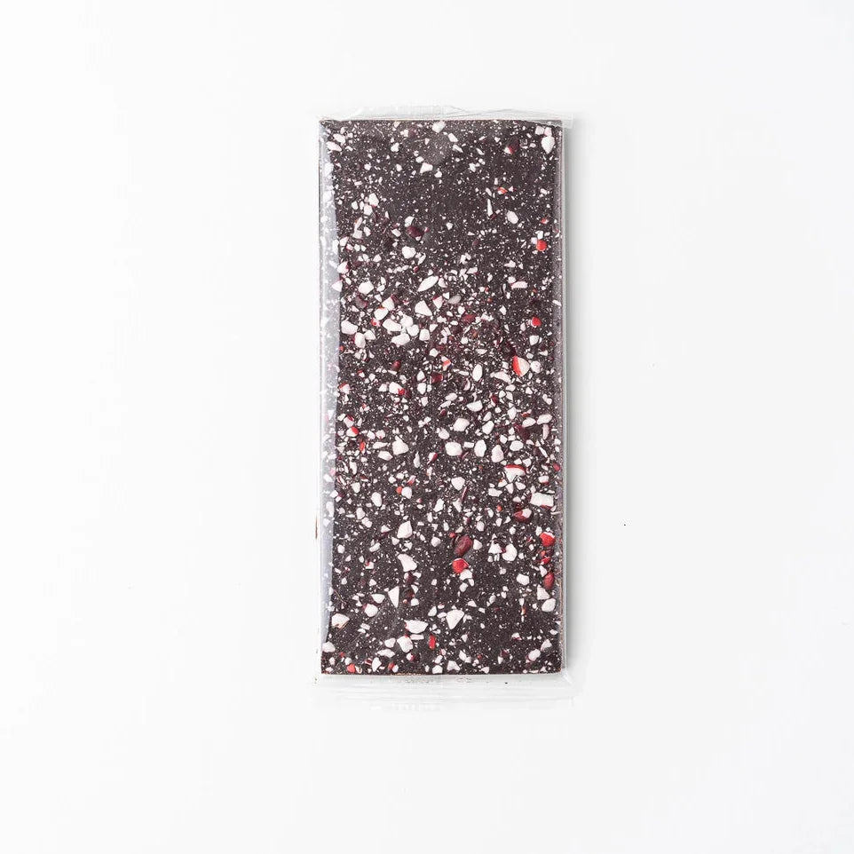 Peppermint Bark Dark Chocolate Bar
