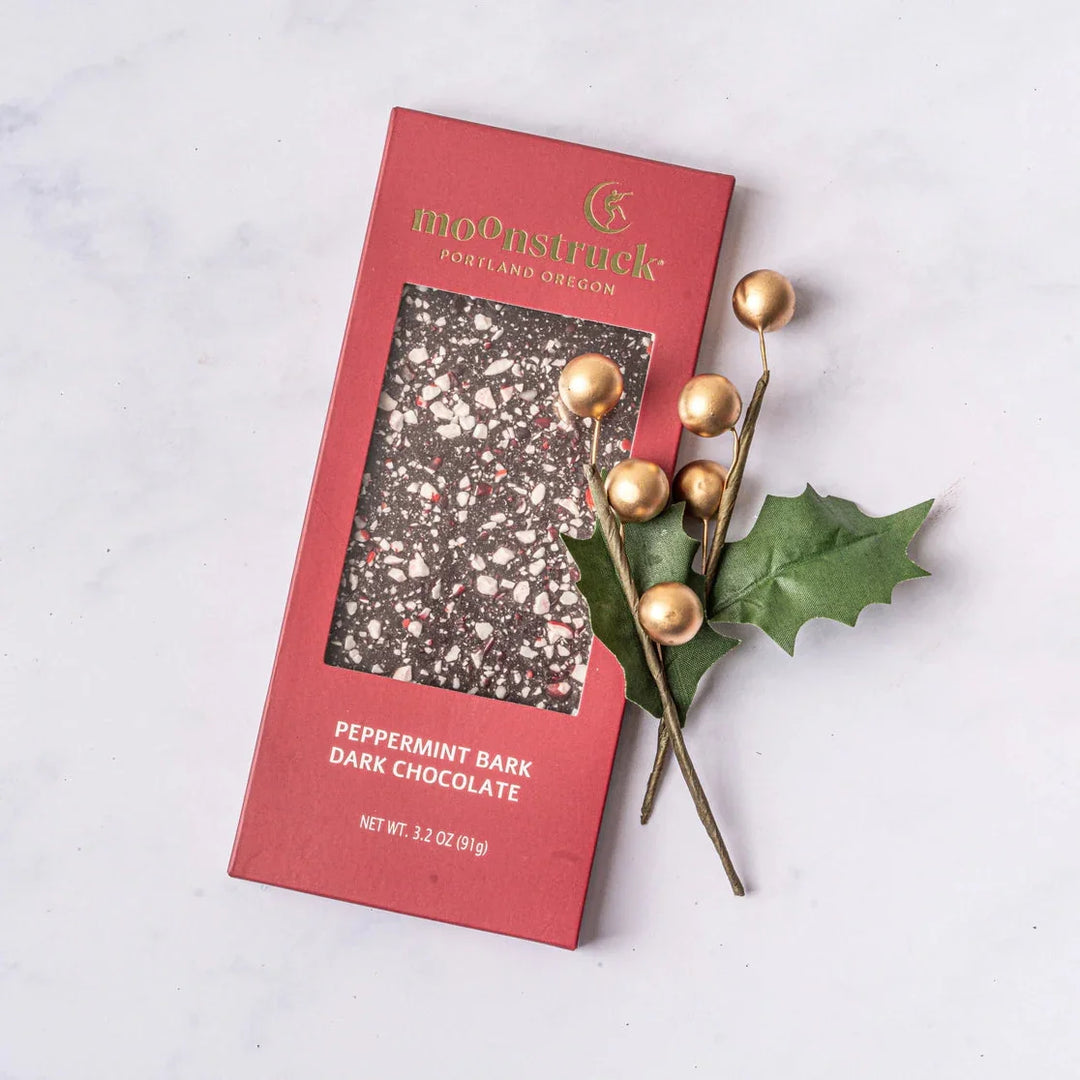 Peppermint Bark Dark Chocolate Bar