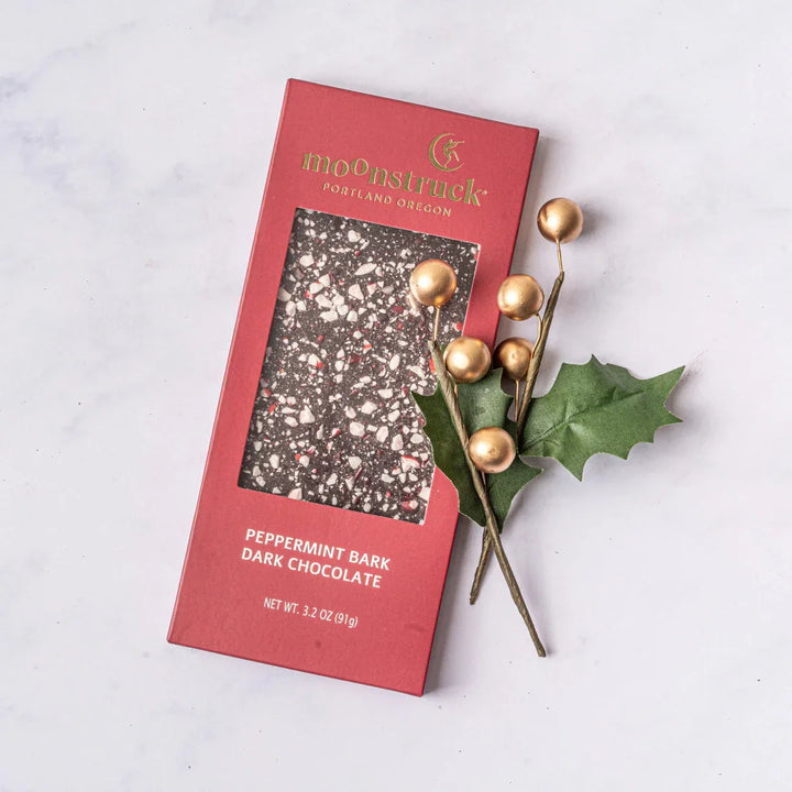 Peppermint Bark Dark Chocolate Bar