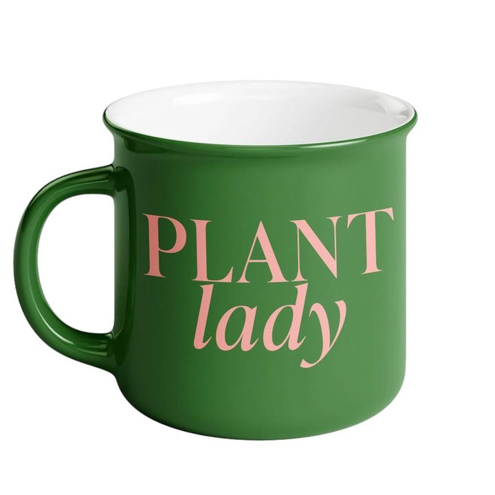 Plant Lady Stoneware Coffee Mug