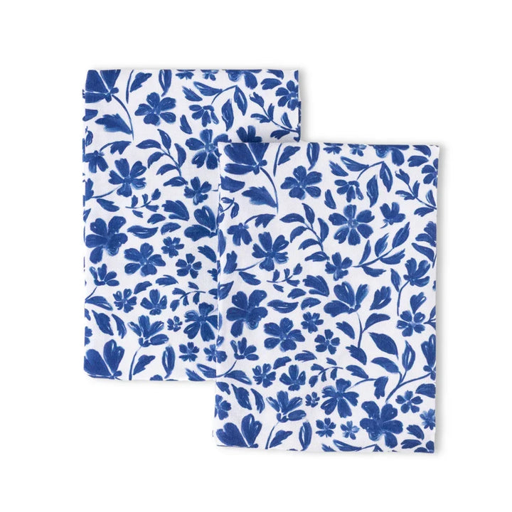 Pack of 2 Porcelain Floral Tea Towels